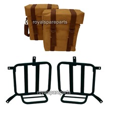 Adapté Pour Royal Enfield Meteor 350cc " Militaire Panier Désert Color Sac &