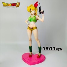Figurine Lunch sexy cheveux Blond statuette dragon ball 30cm collection manga 