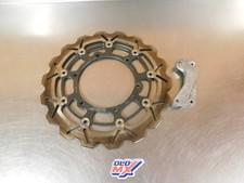 Disque de frein avant supermotard 320mm RSR + patte de déport Suzuki 400 DRZ