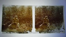 - ÉROTISME NU ARTISTIQUE FEMME NUE PLAQUE VERRE STEREOSCOPIQUE 13X6 VS 1900 N°22