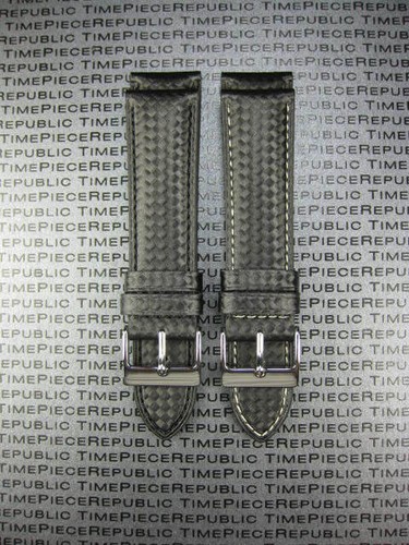 20mm carbon fiber leather - carbon,