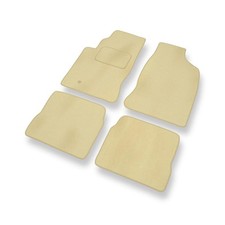 Tapis de sol en velour pour Chrysler PT Cruiser Automat (2000-2010) Beige