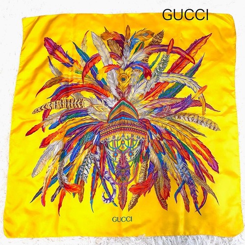 Gucci grand masque plumes - gucci,