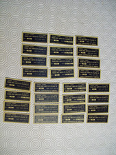 militaria 28 plaques signal