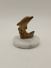 DÉCO  DAUPHIN STATUETTE EN