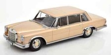 MERCEDES classe S 600 LWB Pullman W100 Gold de 1963 au 1/18 KK-Scale KKDC180603