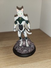 Statuette Resine Feu Vert Pouvoir Du Chat, Publicitaire