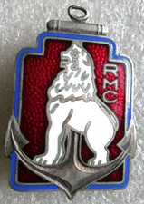 COLONIALE REGIMENT MIXTE DU CAMBODGE AUGIS ARGENTE *