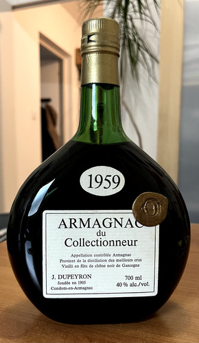 Bouteille armagnac - bouteille, du