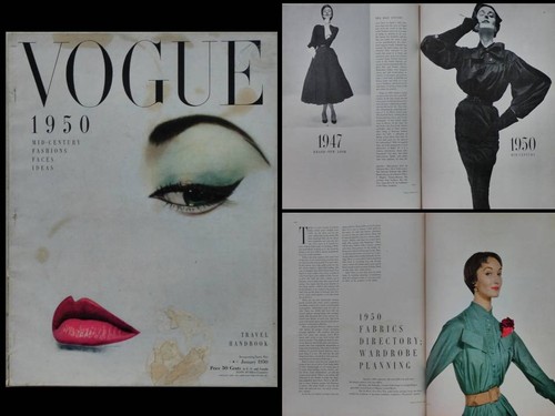 Vogue january 1950 erwin - vogue,