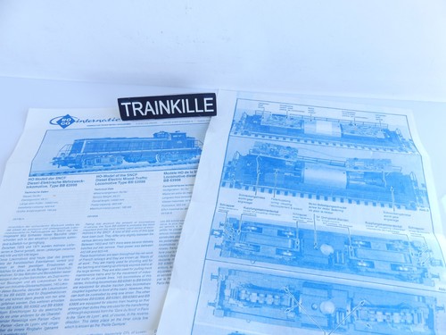 Roco notice pour locomotive - notice,