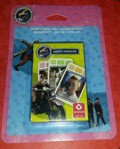 Tintin jeu carte - tintin,