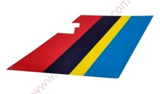 AUTOCOLLANT STICKER BANDE PTS ENJOLIVEUR HAYON PEUGEOT 205 CTI GTI RALLYE