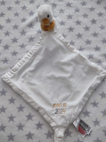 Doudou canard blanc orange - doudou,