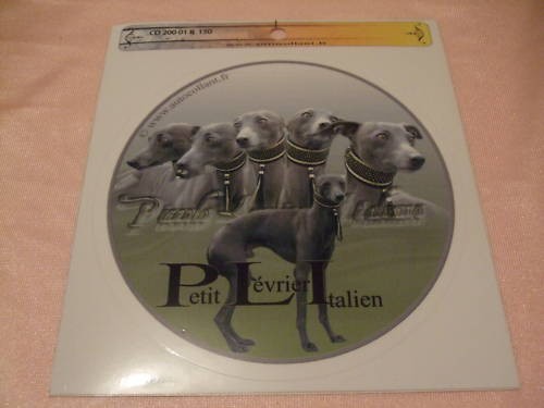 Autocollant motif chien - 1,