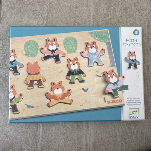 Puzzle foxymatch djeco neuf - puzzle,