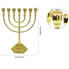 Hanukkah Menorah Candle Holder