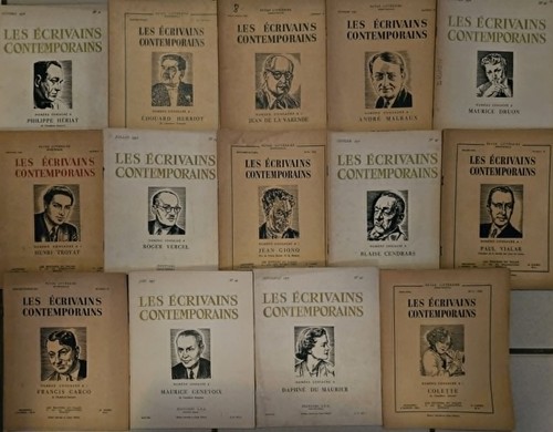 Les ecrivains contemporains - les,