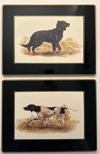 Joel kirk sporting dog trivet - dog,