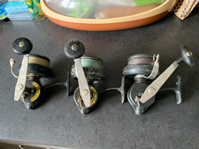 Lot de trois Moulinets RU Recordette  Mer surf casting etc..