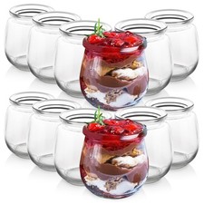 Pots Yaourt Dessert Verre 130ml 12pcs Petits Pots Cuisine