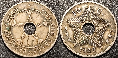 Congo belge albert ier 10 - -,