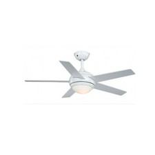 Lumière Ventilateur plafond avec Télécommande Fresco Blanc Pin 112 cm Plafonnier