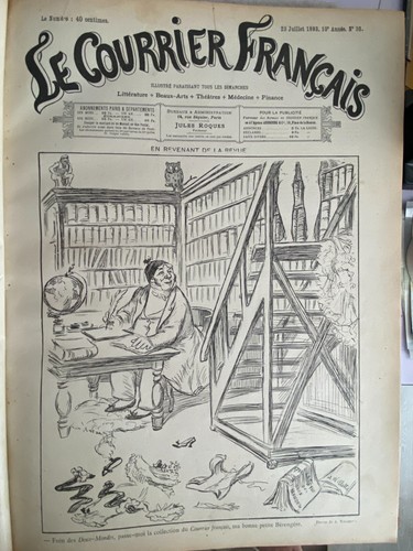 Courrier francais 7 1893 - le,
