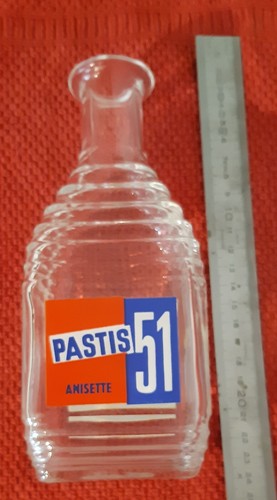 Ancienne carafe verre - carafe, en