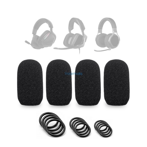 Mic foam covers o rings - foam, o-rings