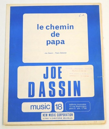Partition vintage sheet - , music