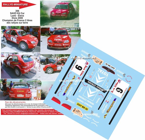 Decals ref 0306 citroen - ref,