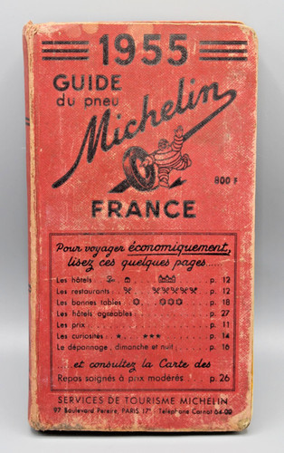 Ancien guide michelin - guide,
