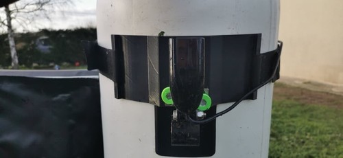 Support échosondeur pour
