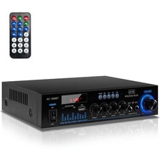 1000W amplificateur hifi 2 Canaux ampli Bluetooth 5.0 RMS 60 W X2 Stereo pour...