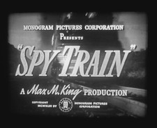 16mm B&W Film, SPY TRAIN