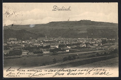 Cpa diekirch vue générale - vue,