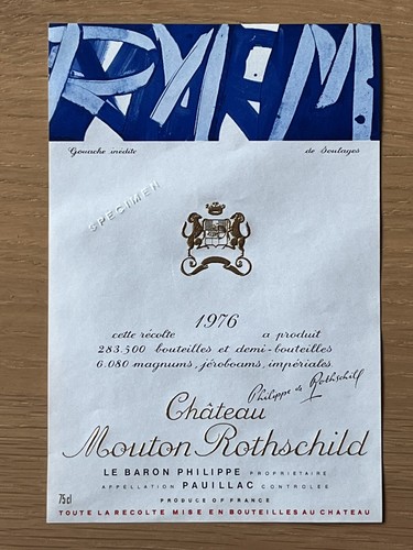 Rare etiquette vin neuve - vin,
