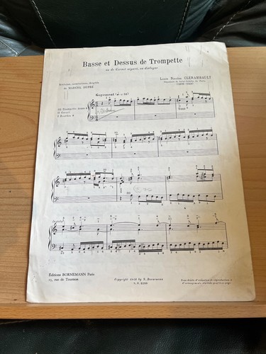 Clérambault basse dessus - basse,