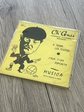 Ch’Guss, Alias Robert Jordans. Titre « À Juan Les Flûtes».45 Tours  BEG