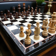 Jeu d'échecs échecs en bois