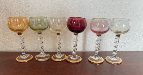 Verres liqueur de - à,