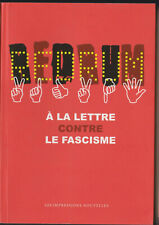 Redrum A la lettre contre le