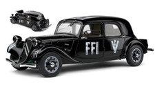 Solido CITROEN TRACTION 7 FFI 1944 BLACK 1:18