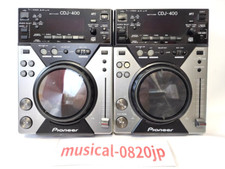 Paire de lecteurs CD numériques Pioneer DJ CDJ-400 DJ Turntable CDJ CDJ400 MP...