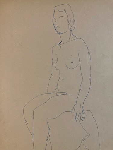 Art dessin 1945 - 1945, femme