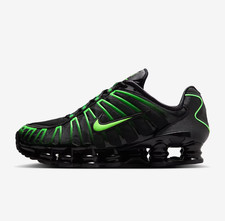 Nike Shox TL En Noir Et Vert
