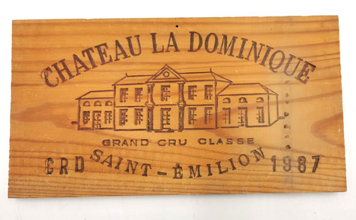 Estampe bois façade - , caisse
