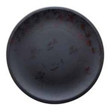 Assiette Plate Amazon Noire Et