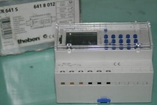 INTERRUPTEUR HORAIRE DIGITAL ANNUEL 1NO+1NF 12V ALT  theben TR 641 S